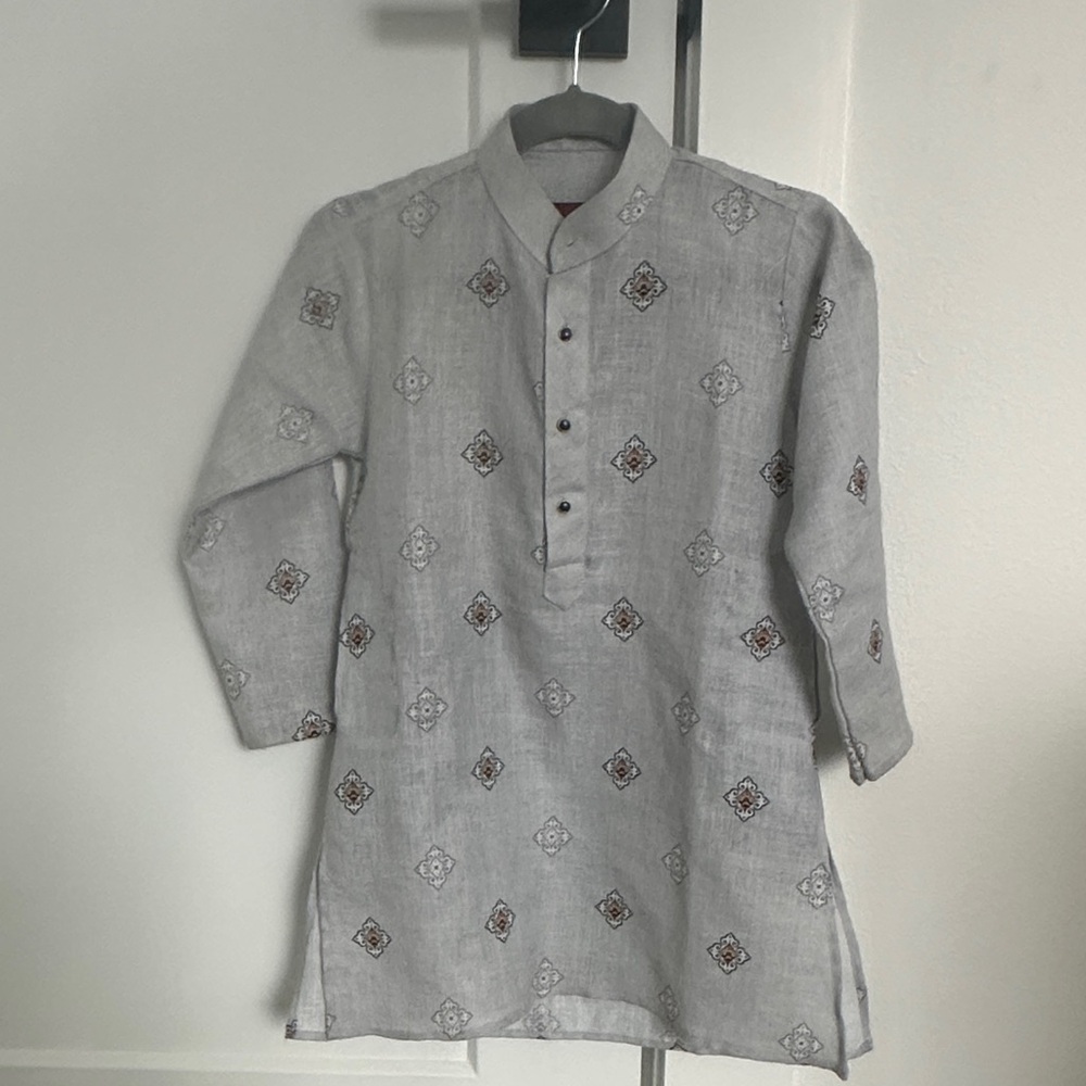 Indian gray kurtha pyjama